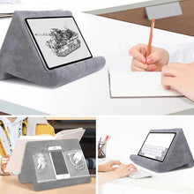 Load image into Gallery viewer, Tablet Stand Multifunction Sponge Pillow Stands for IPad Samsung Huawei Tab Reading Holder Support Bed Mount Bracket Book
