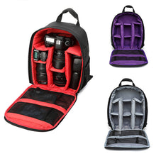 Load image into Gallery viewer, Multi-functional Outdoor Camera Backpack Video Digital Shoulder Camera Bag Waterproof Camera Photo Bag Case for DSLR Sony
