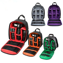 Load image into Gallery viewer, Multi-functional Outdoor Camera Backpack Video Digital Shoulder Camera Bag Waterproof Camera Photo Bag Case for DSLR Sony
