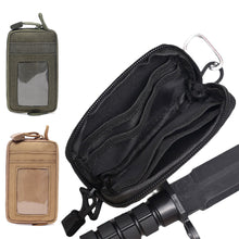 Load image into Gallery viewer, Outdoor Multi-Functional Fanny Pack With Buckle Change Key EDC Accessories Waterproof Card Bag With Card Slot
