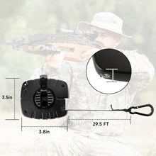 Load image into Gallery viewer, Outdoor Super Quiet Retractablebow And Arrow Puller Gear Jack With Hook Hand Crank Shrink Rope Hunting Supplies
