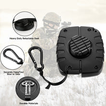 Load image into Gallery viewer, Outdoor Super Quiet Retractablebow And Arrow Puller Gear Jack With Hook Hand Crank Shrink Rope Hunting Supplies
