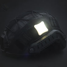 Load image into Gallery viewer, 1PC Outdoor Tactical Helmet Recognition Light Riding Camping Waterproof Silicone Survival Light With Self-Adhesive Cloth MOLLE System Accessories
