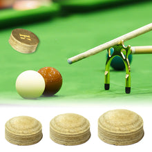 Load image into Gallery viewer, 5PCS 10/11/13.5MM Billiard Cue Multi-Layer Pool Cue Tip Non-Slip Micro-Elastic Pig Skin Billiards Cue Tip Snooker Supplies Accessories
