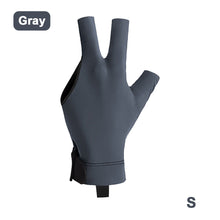 Load image into Gallery viewer, 1PC Professional Three-Finger Billiard Gloves For Left Hand Non-Slip Breathable Leak Finger Sports Gloves Self-Adhesive Cloth Fixed Billiard Supplies
