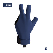 Load image into Gallery viewer, 1PC Professional Three-Finger Billiard Gloves For Left Hand Non-Slip Breathable Leak Finger Sports Gloves Self-Adhesive Cloth Fixed Billiard Supplies

