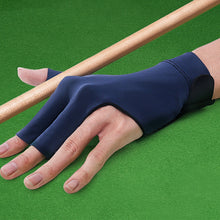 Load image into Gallery viewer, 1PC Professional Three-Finger Billiard Gloves For Left Hand Non-Slip Breathable Leak Finger Sports Gloves Self-Adhesive Cloth Fixed Billiard Supplies
