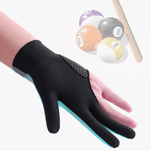 Load image into Gallery viewer, 1PC Professional Three-Finger Billiard Gloves Non-Slip Sweat Absorbent Full Finger Sports Gloves Billiard Supplies
