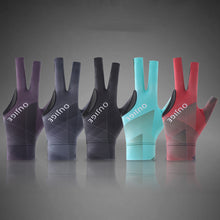 Load image into Gallery viewer, 1PC Professional Three-Finger Billiard Gloves Non-Slip Sweat Absorbent Full Finger Sports Gloves Billiard Supplies
