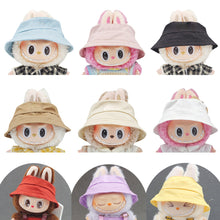 Load image into Gallery viewer, Doll Hat for Dollhouse Miniature 17cm Labubu Color Match Hat Kawaii Cute Doll Accessories Kids Girls Toys
