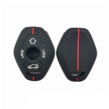 Load image into Gallery viewer, 4 Buttons Silicone Car Remote Key Case Cover Folding Remote Key Fob Protection For BMW E46 E39 E53 X5 X3 E83 X3 Serie 7 5 3 330i
