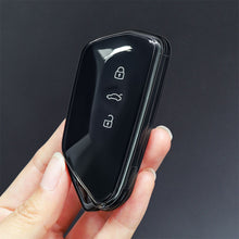 Load image into Gallery viewer, TPU Soft Car Transparent Key Case Remote Control Protect Cover Auto Accessories For VW Volkswagen Golf 8 ID.3 ID.4 Skoda Octavia A8 MK4 MK8 GTI R
