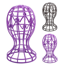 Load image into Gallery viewer, Detachable Wig Head Cover Simple Bracket Plastic Elastic Hair Cover Display Support Placement Rack
