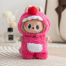 Load image into Gallery viewer, For Labubu 17cm Doll Clothes Fashion Doll Pendant Blind Box Macaron Labubu Time To Chill Doll Clothes
