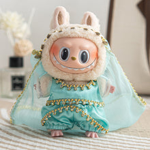 Load image into Gallery viewer, For Labubu 17cm Doll Clothes Fashion Doll Pendant Blind Box Macaron Labubu Time To Chill Doll Clothes
