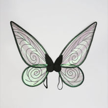 Load image into Gallery viewer, Children's Festival Party Performance Prop Colorful Butterfly Wings Angel Elf Wings Set Girl Holiday Photography Daily Photo Props
