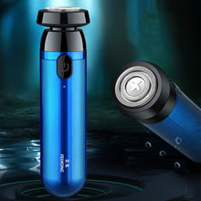 Load image into Gallery viewer, Bass High-Speed Men's Mini Portable Electric Shaver Rechargeable Shaver Electronic Beard Shaver Business Travel Shaver
