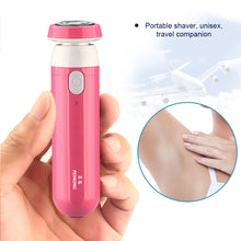Load image into Gallery viewer, Bass High-Speed Men's Mini Portable Electric Shaver Rechargeable Shaver Electronic Beard Shaver Business Travel Shaver
