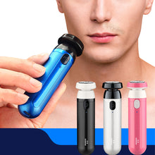 Load image into Gallery viewer, Bass High-Speed Men's Mini Portable Electric Shaver Rechargeable Shaver Electronic Beard Shaver Business Travel Shaver
