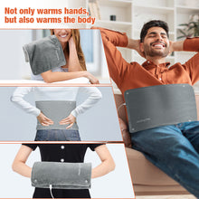 Load image into Gallery viewer, Graphene Quick Heating Warming Pad with Adjustable Temperature and Timing USB Power Supply Office Home Warming Handbags
