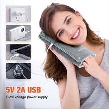 Load image into Gallery viewer, Graphene Quick Heating Warming Pad with Adjustable Temperature and Timing USB Power Supply Office Home Warming Handbags
