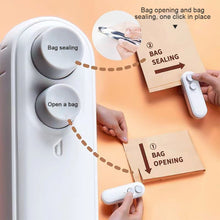 Load image into Gallery viewer, Mini Sealing Machine Magnetic Suction Rechargeable Household Snack Preservation Sealing Tool Multifunctional Kitchen Appliance
