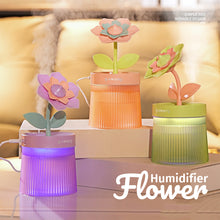 Load image into Gallery viewer, 300ml Cactus Coconut Tree Bathtub Aromatherapy Machine Oil Diffuser Colorful Light Auto Shut Off for Home Office
