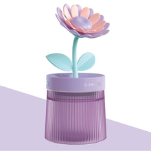 Load image into Gallery viewer, 300ml Cactus Coconut Tree Bathtub Aromatherapy Machine Oil Diffuser Colorful Light Auto Shut Off for Home Office
