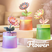 Load image into Gallery viewer, 300ml Cactus Coconut Tree Bathtub Aromatherapy Machine Oil Diffuser Colorful Light Auto Shut Off for Home Office
