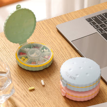 Load image into Gallery viewer, Plastic Portable Medicine Box Moistureproof Dustproof Sealed Divided Pill Box Large Capacity Medicine Jewelry Storage Box
