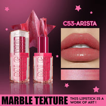 Load image into Gallery viewer, 4 Colors Spiral Star Sparkling Lipstick Long-lasting Moisturizing Non-sticky Glitter Marble Lipstick Lip Makeup Cosmetics
