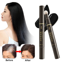 Load image into Gallery viewer, Disposable Plant Essence Hair Dye Pen Covering White Hair Temporary Hair Root Touch-up Stick Mild Non-irritating Hair Dye

