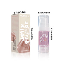 Load image into Gallery viewer, 4 Colors Jelly Pre-makeup Primer Gel Moisturizing Brightening Even Skin Tone Invisible Pores Non-greasy Facial Priming Gel

