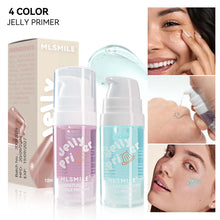Load image into Gallery viewer, 4 Colors Jelly Pre-makeup Primer Gel Moisturizing Brightening Even Skin Tone Invisible Pores Non-greasy Facial Priming Gel

