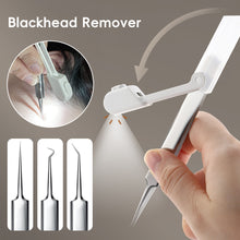 Load image into Gallery viewer, Stainless Steel Luminous Acne Needle Acne Squeezing Tool With Lamp Convenient Blackhead Needle Cell Acne Needle Skin Care
