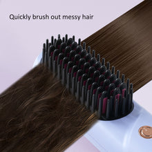Load image into Gallery viewer, Negative Ion Wireless Hair Straightener Rechargeable Portable Dual-purpose Ceramic Heating Hair Straightener Curling Iron
