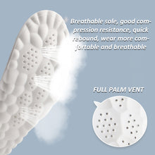 Load image into Gallery viewer, Comfortable Breathable Sports Insole Shock-absorbing Sweat-absorbing Odor-resistant Antibacterial Insoles for Adult
