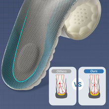 Load image into Gallery viewer, Comfortable Breathable Sports Insole Shock-absorbing Sweat-absorbing Odor-resistant Antibacterial Insoles for Adult
