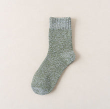 Load image into Gallery viewer, Men's Mid-tube Socks Autumn Winter Thickened Fleeced Warm Looped Stockings Comfortable Breathable Cold Resistant Socks
