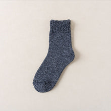 Load image into Gallery viewer, Men's Mid-tube Socks Autumn Winter Thickened Fleeced Warm Looped Stockings Comfortable Breathable Cold Resistant Socks
