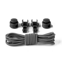 Load image into Gallery viewer, Colorful Elastic Band Round Spring Buckle Shoelaces Easy Convenient No-tie Shoelaces Casual Sports Shoes Shoelaces for Adult Children
