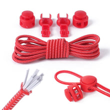 Load image into Gallery viewer, Colorful Elastic Band Round Spring Buckle Shoelaces Easy Convenient No-tie Shoelaces Casual Sports Shoes Shoelaces for Adult Children

