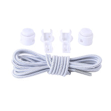 Load image into Gallery viewer, Colorful Elastic Band Round Spring Buckle Shoelaces Easy Convenient No-tie Shoelaces Casual Sports Shoes Shoelaces for Adult Children
