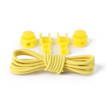 Load image into Gallery viewer, Colorful Elastic Band Round Spring Buckle Shoelaces Easy Convenient No-tie Shoelaces Casual Sports Shoes Shoelaces for Adult Children
