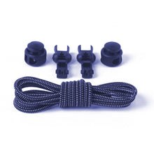 Load image into Gallery viewer, Colorful Elastic Band Round Spring Buckle Shoelaces Easy Convenient No-tie Shoelaces Casual Sports Shoes Shoelaces for Adult Children
