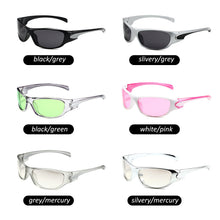 Load image into Gallery viewer, Personalized Retro Punk Style Small Frame Sunglasses Multicolor Unpolarized UV Protection Outdoor Sunglasses for Women Men
