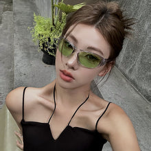 Load image into Gallery viewer, Personalized Retro Punk Style Small Frame Sunglasses Multicolor Unpolarized UV Protection Outdoor Sunglasses for Women Men

