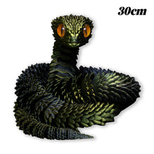 Load image into Gallery viewer, 30/45cm 3D Printed Snake Decoration 3D Printed Animals Desk Accessories Room Decor Office Table Funny Snake Year Ornament
