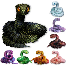 Load image into Gallery viewer, 30/45cm 3D Printed Snake Decoration 3D Printed Animals Desk Accessories Room Decor Office Table Funny Snake Year Ornament
