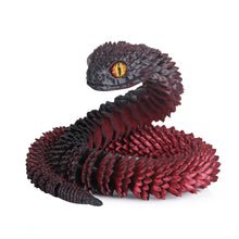 Load image into Gallery viewer, 30/45cm 3D Printed Snake Decoration 3D Printed Animals Desk Accessories Room Decor Office Table Funny Snake Year Ornament
